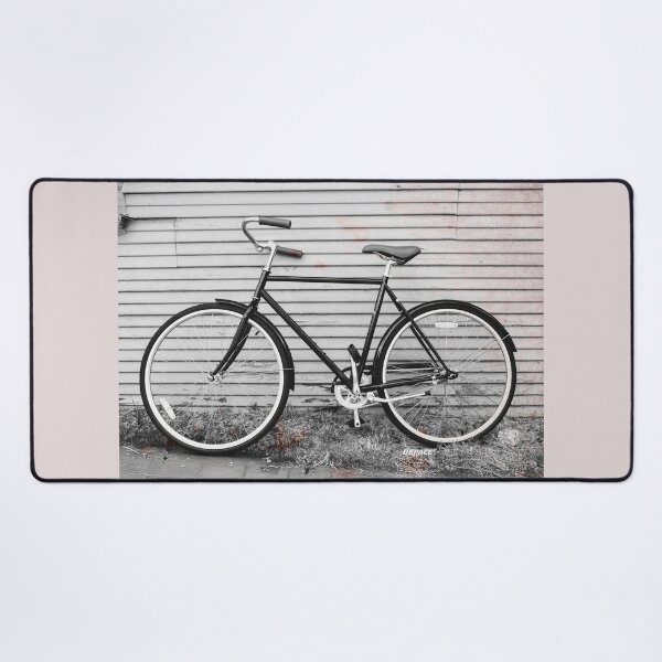 Item preview, Vintage Bicycle Resting by a Weathered Cottage - dePace' designed and sold by mrpropcake.