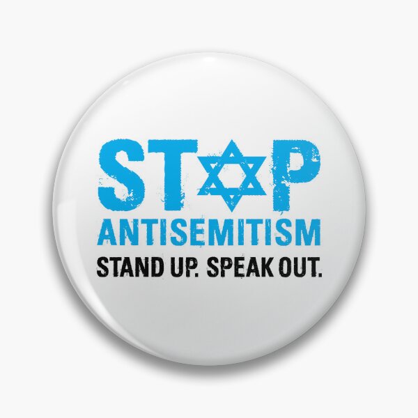 Item preview, Stop Antisemitism designed and sold by VeRedbubble.