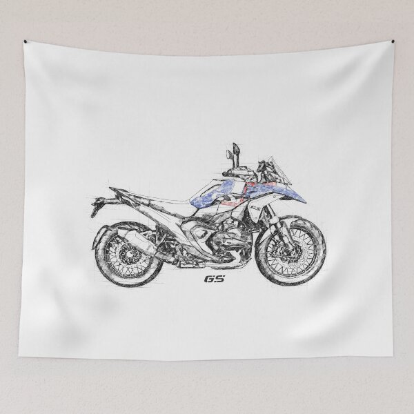 Item preview, motorcycle GS R1300 art designed and sold by sketchjuny.
