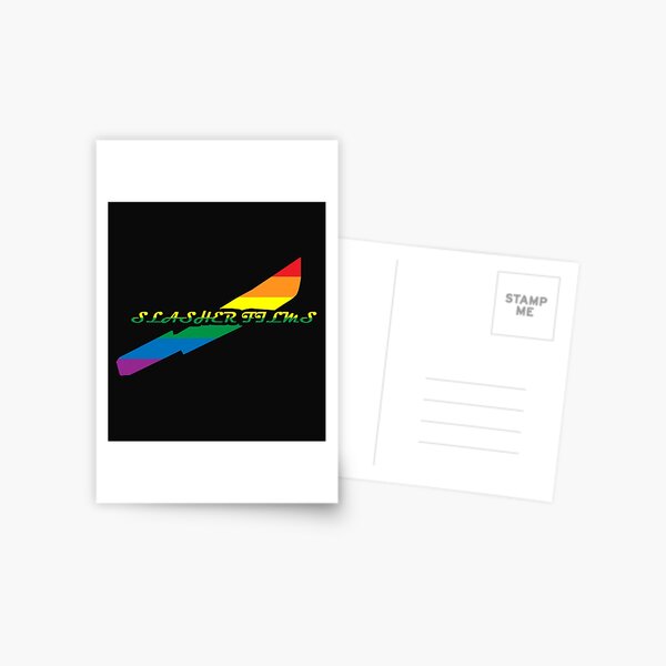Item preview, Slasher Films LGBTQIA2S+ Logo designed and sold by SlasherFilms.