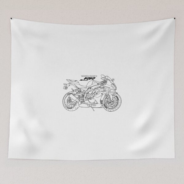 Item preview, motorcycle S1000RR 1st line art designed and sold by sketchjuny.