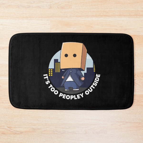 Item preview, It's too peopley outside (on dark colors) designed and sold by messy-nessie.