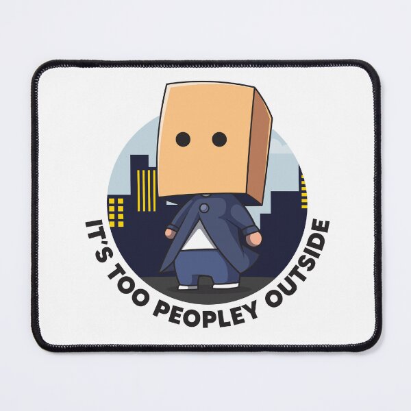 Item preview, It's too peopley outside (on light colors) designed and sold by messy-nessie.