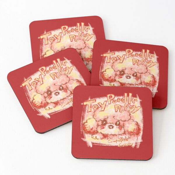 Item preview, Toy poodle puppy graffiti designed and sold by Toru Sanogawa.