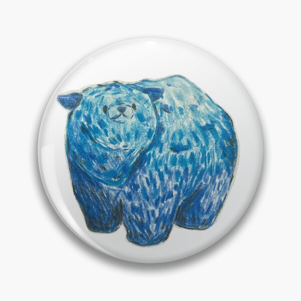 Item preview, blue bear designed and sold by isagivart.