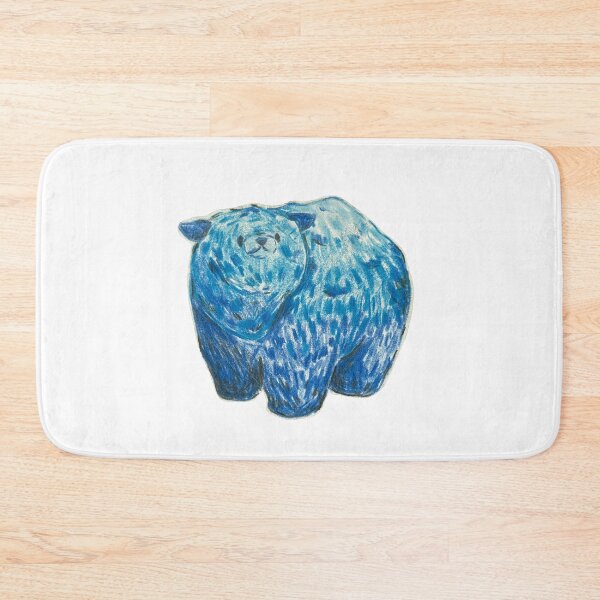 Item preview, blue bear designed and sold by isagivart.