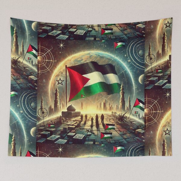 Item preview, Palestinian Flag  designed and sold by Intriguing Designs.