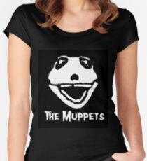 the muppets band Women's Fitted Scoop T-Shirt
