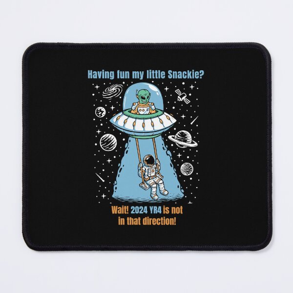 Item preview, Astronaut abducted by alien 2024 yr4 designed and sold by FatBirdie.