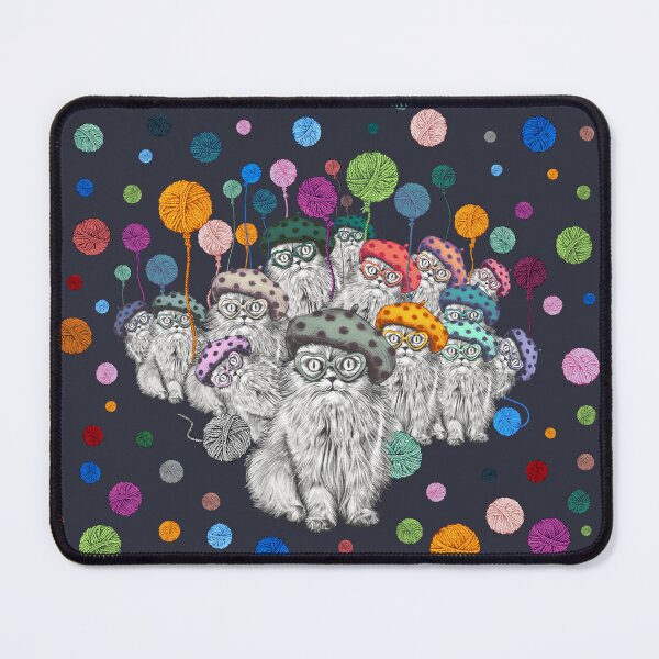 Item preview, Cats playing with yarn ball designed and sold by Ave Tweety.