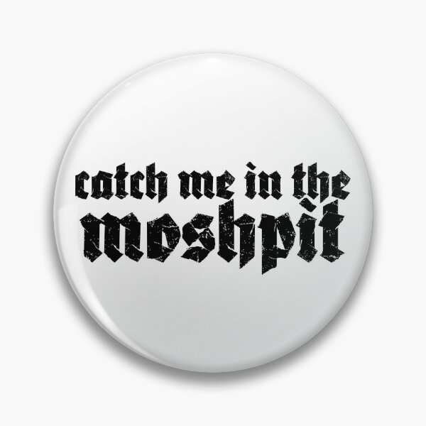 Item preview, atrapame en el moshpit (negro) designed and sold by Stacey Burt creative Designs.