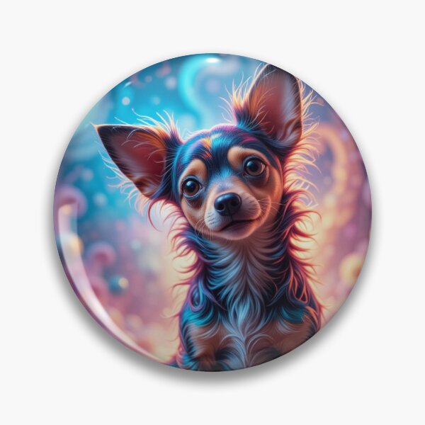 Item preview, The Colorful Chiweenie designed and sold by cfbennettmedia.