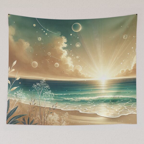 Item preview, Ethereal Beachscape designed and sold by LyssasMindArt.