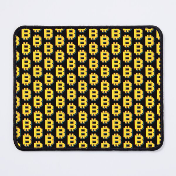Item preview, Bitcoin Logo Pixel Art designed and sold by CyberRex.