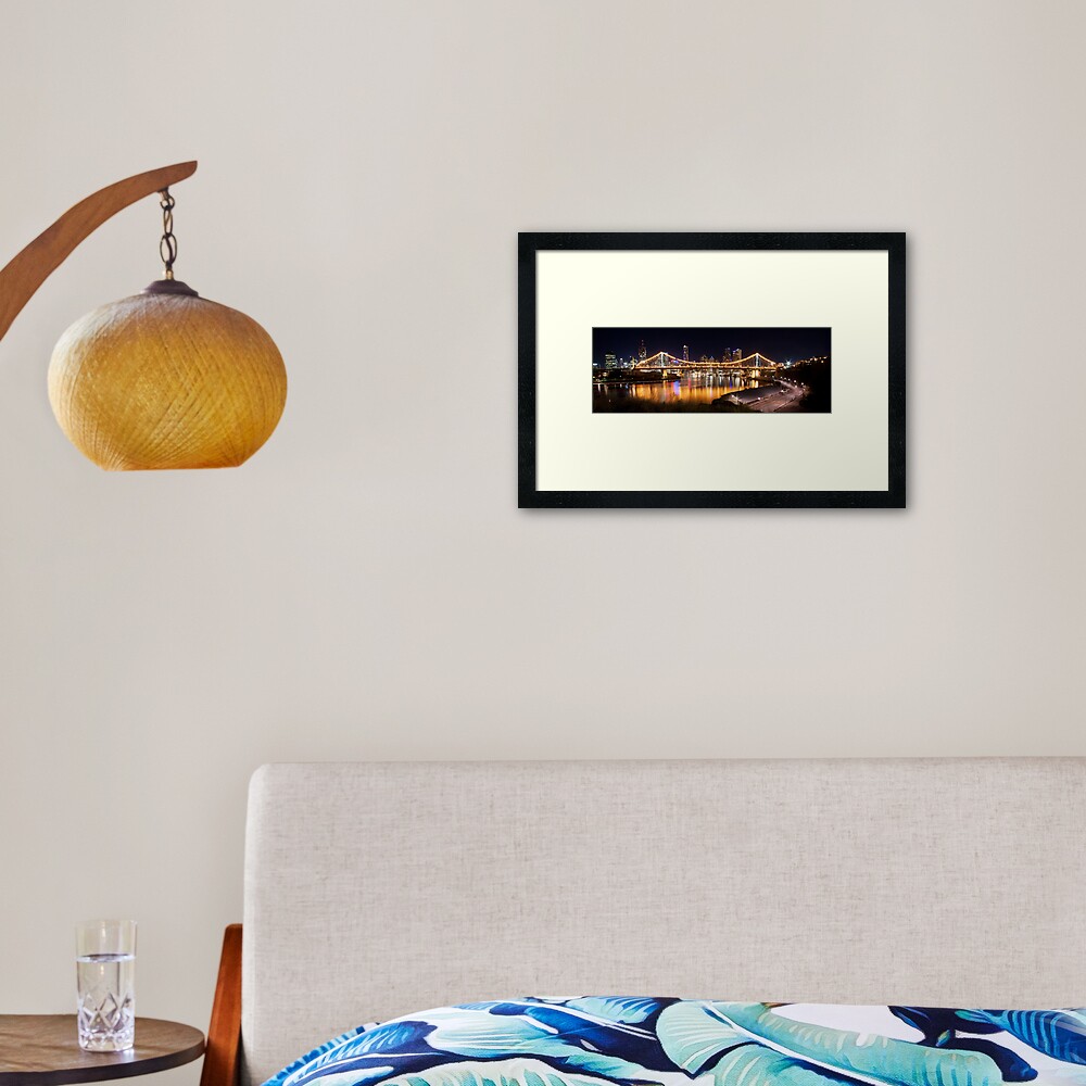 Story Bridge Framed Art Print
