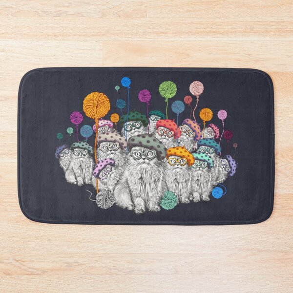 Item preview, Cats playing with yarn ball designed and sold by Ave Tweety.