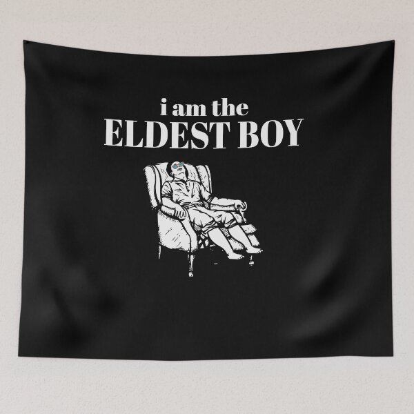 Item preview, I Am The Eldest Boy Matching Sibling Funny Saying designed and sold by Dressed For  Duty.