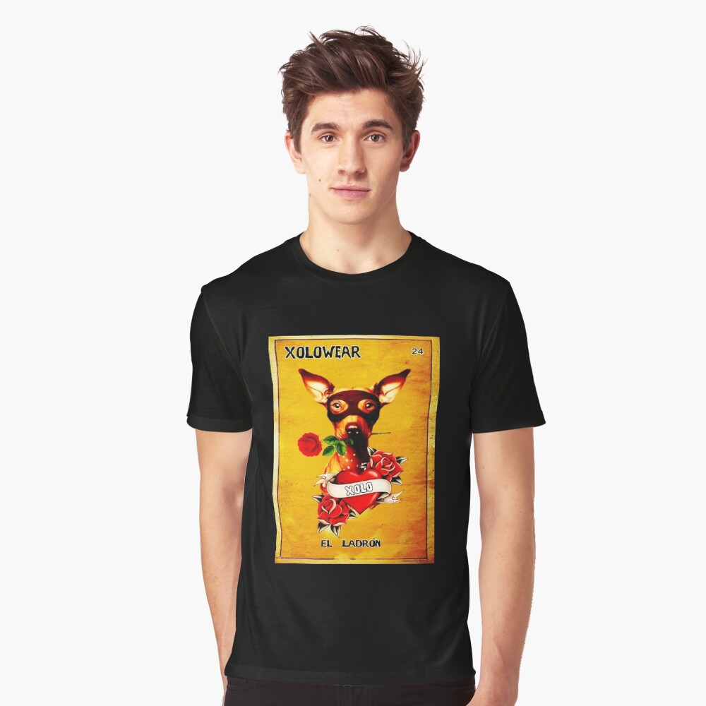 Vista previa del artículo con la obra «Camiseta gráfica», diseñado y vendido por XoloWear24.