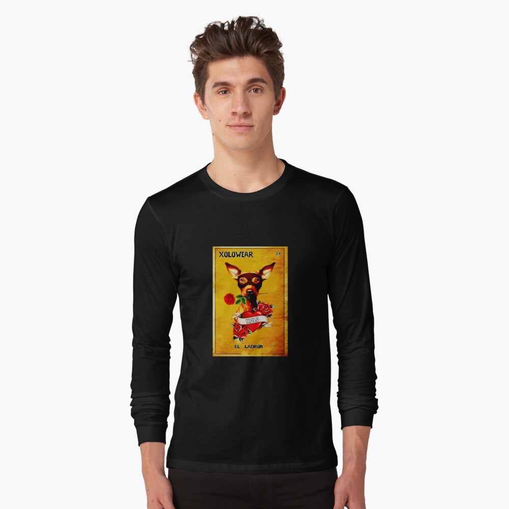 Vista previa del artículo con la obra «Camiseta de manga larga», diseñado y vendido por XoloWear24.