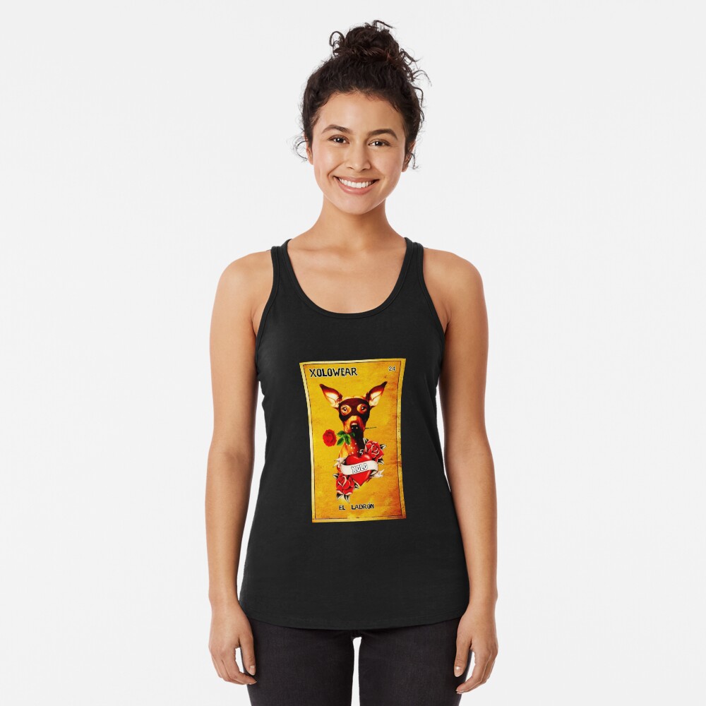 Vista previa del artículo con la obra «Camiseta con espalda nadadora», diseñado y vendido por XoloWear24.