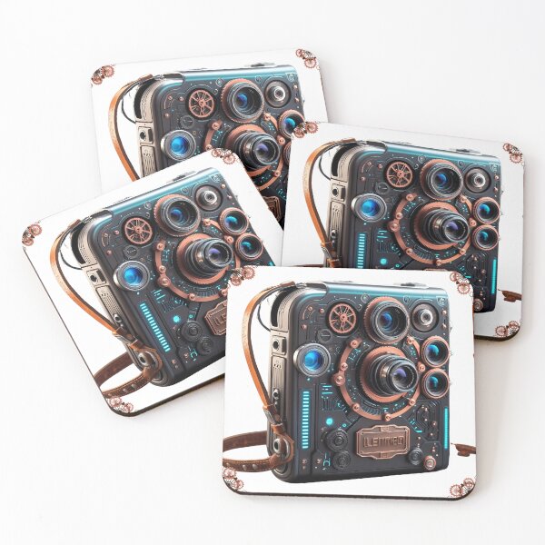 Item preview, Futuristic steampunk folding camera designed and sold by VidyoeDesigns67.
