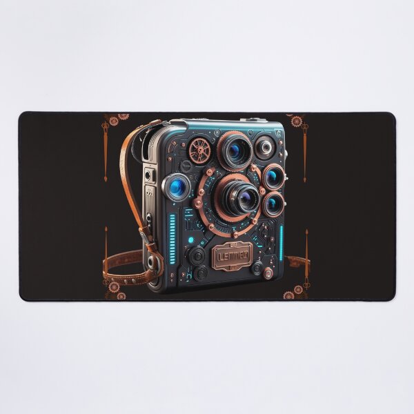 Item preview, Futuristic steampunk folding camera designed and sold by VidyoeDesigns67.