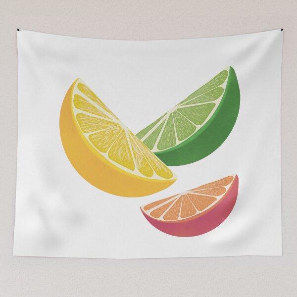 Item preview, Lemon, Lime, & Orange Slices designed and sold by SunMixArt.