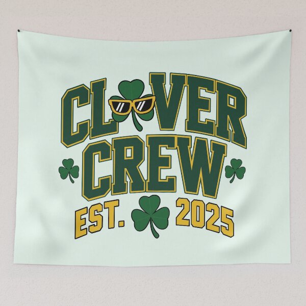 Item preview, Clover Crew designed and sold by UpliftSoul.