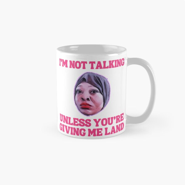 Item preview, Onijah I’m Not Talking Unless You’re Giving Me Land Graphic Tee designed and sold by ConTeeVersial.