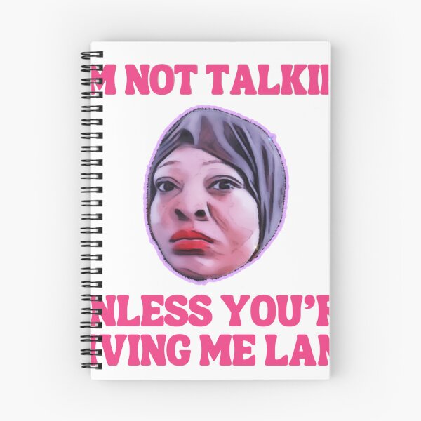 Item preview, Onijah I’m Not Talking Unless You’re Giving Me Land Graphic Tee designed and sold by ConTeeVersial.