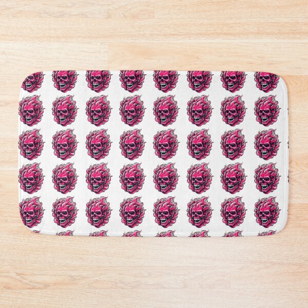 Item preview, red flaming skull designed and sold by ThirtyNumber.