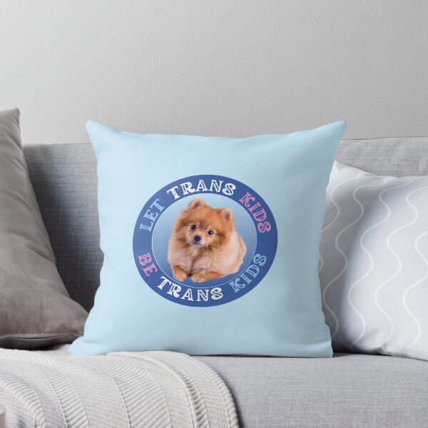 Item preview, Let trans kids be trans kids - doggo designed and sold by Gender Minorities Aotearoa.
