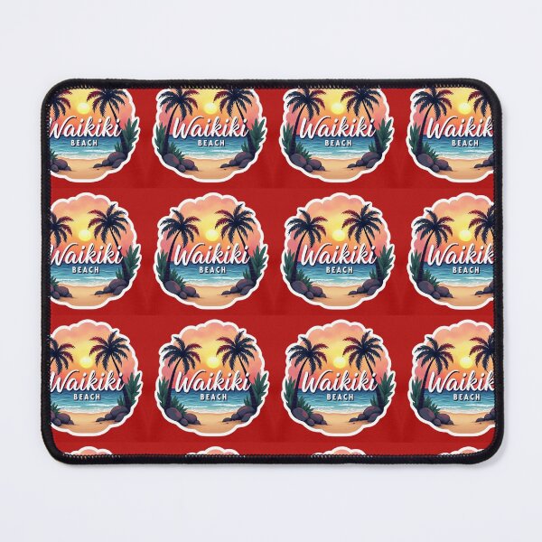 Item preview, Waikiki Beach designed and sold by LizsShop.
