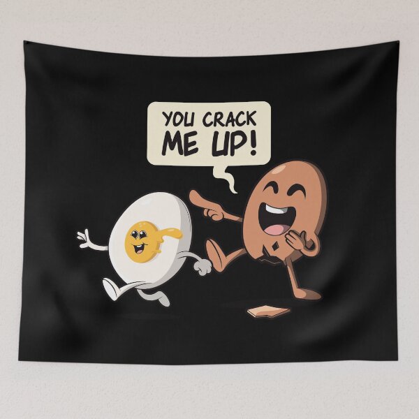 Item preview, You crack me up egg  designed and sold by messy-nessie.