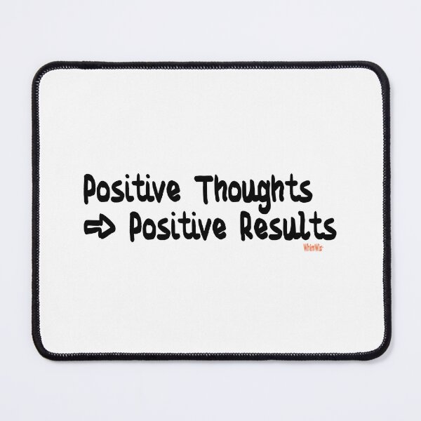 Item preview, Positive Thoughts - Inspirational Quote Design designed and sold by WhimWiz.