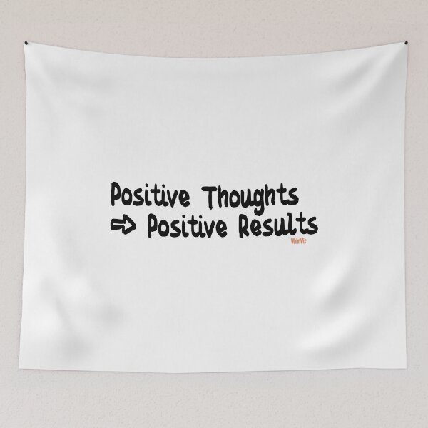 Item preview, Positive Thoughts - Inspirational Quote Design designed and sold by WhimWiz.