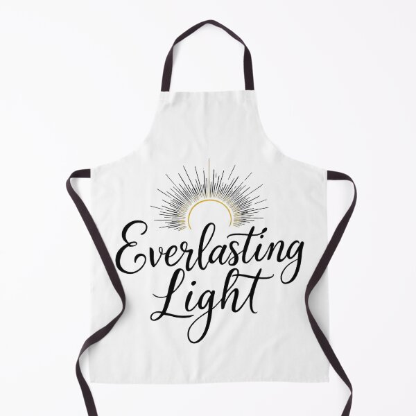 Item preview, Everlasting Light - Spiritual and Inspirational Sunburst Typography Design designed and sold by Redblackman.