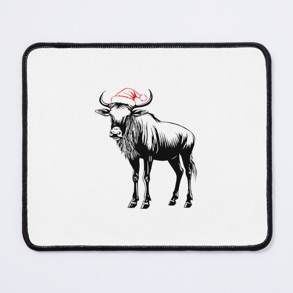 Item preview, Jolly Wildebeest Christmas designed and sold by JollyCritters.