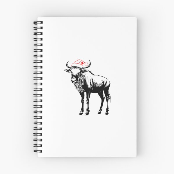 Item preview, Jolly Wildebeest Christmas designed and sold by JollyCritters.