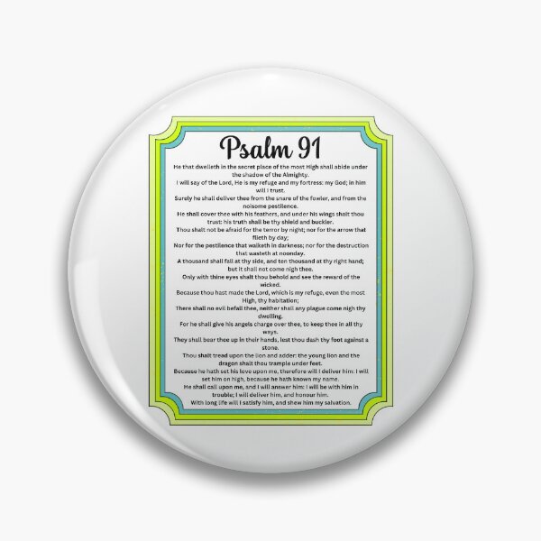 Item preview, Psalms 91 Prayer designed and sold by wildwhimsical.