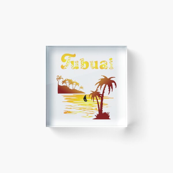 Item preview, 344 / 5 000 TUBUAI (sunset) designed and sold by Nesian-Tahiti.
