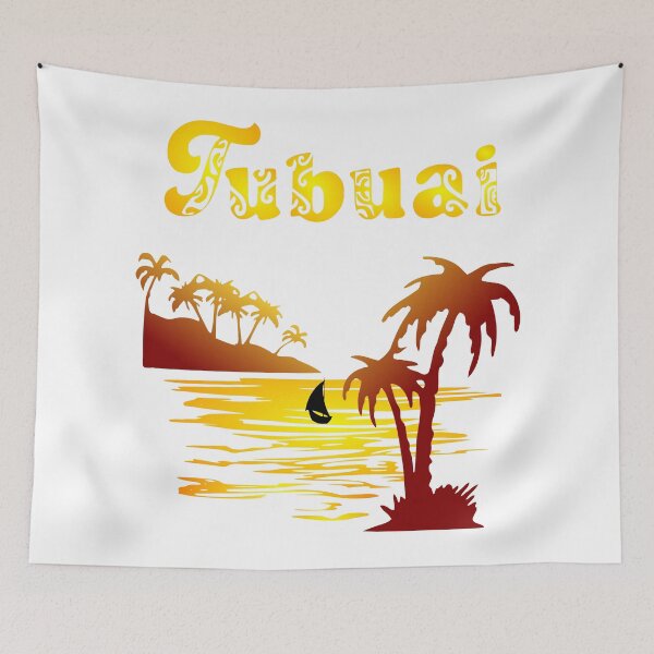 Item preview, 344 / 5 000 TUBUAI (sunset) designed and sold by Nesian-Tahiti.