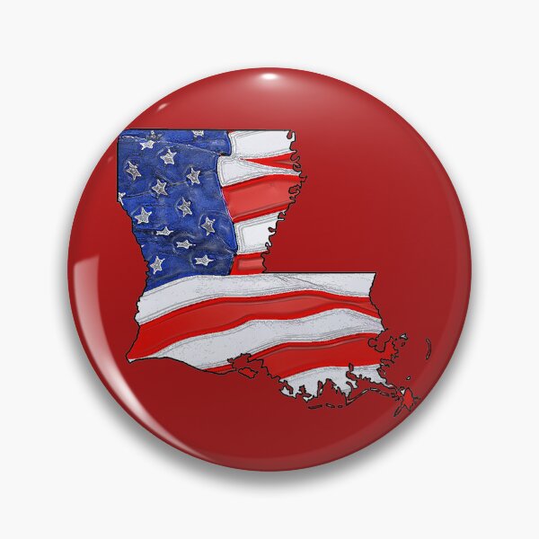 Item preview, Patriotic Louisiana designed and sold by Havocgirl.