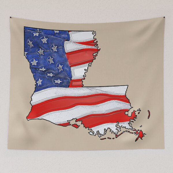 Item preview, Patriotic Louisiana designed and sold by Havocgirl.