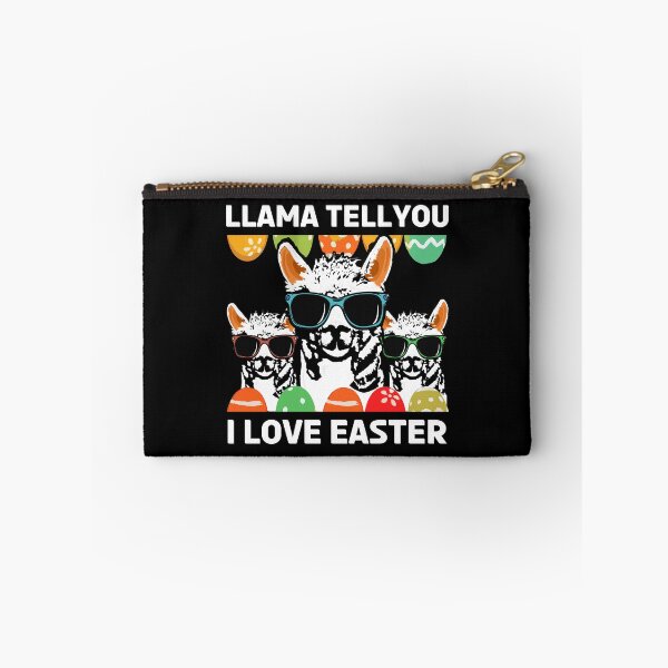 Item preview, Llama Tell You I Love Easter Funny Cute Llama Design designed and sold by Dmetalx Art Apparel.