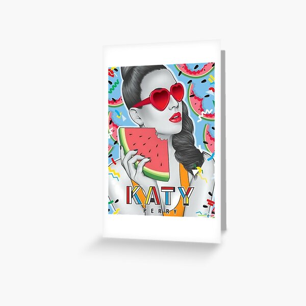 Item preview, Katy Perry Illustration - Watermelon Summer Pattern designed and sold by Vicky021.