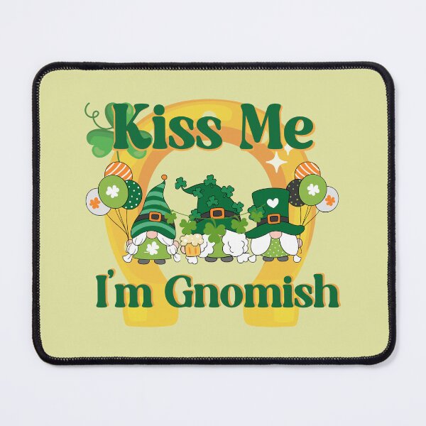 Item preview, Kiss Me I'm Gnomish: St. Patrick's Day Whimsy designed and sold by FaeryNuff.