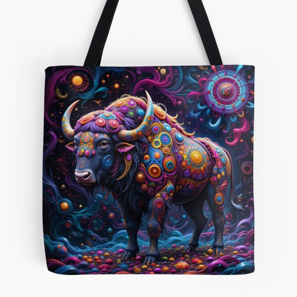 Item preview, The Colorful Buffalo designed and sold by cfbennettmedia.