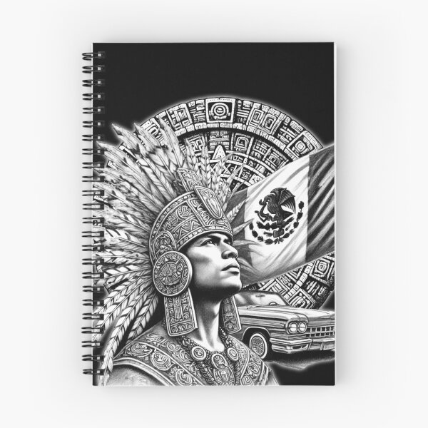 Item preview, Calendario Guerrero Azteca México Bandera Mexicana Carro Azteca designed and sold by HechoEnAztlan.