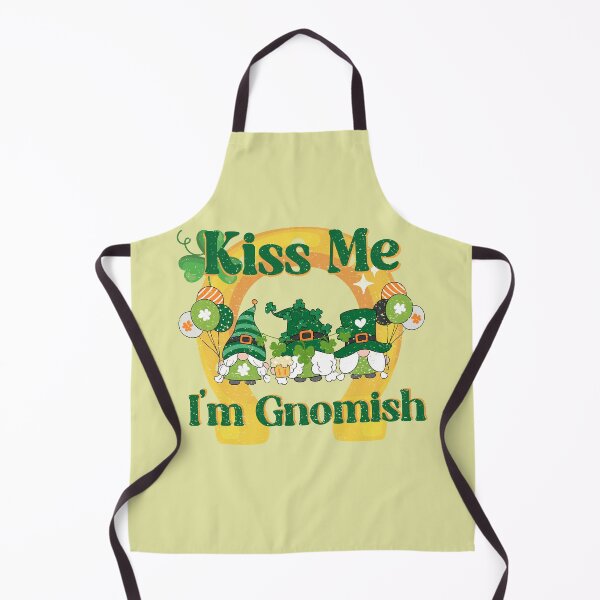 Item preview, Kiss Me I'm Gnomish: St. Patrick's Day Whimsy - Distressed designed and sold by FaeryNuff.